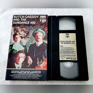 Butch Cassidy and the Sundance Kid VHS Tape 1984